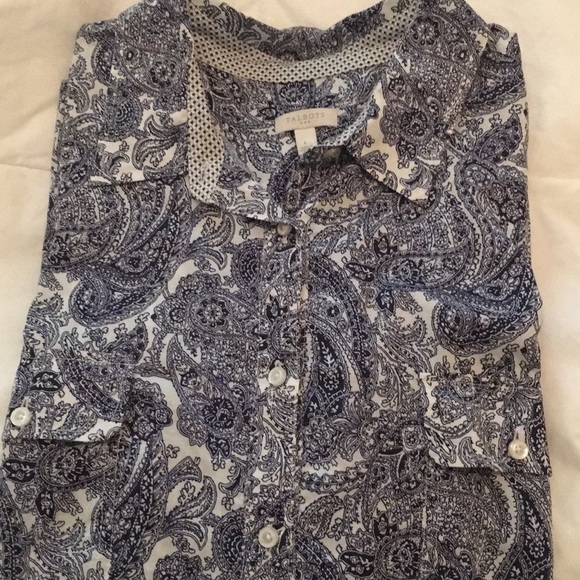 (2) Talbots blouses 👚. - Picture 5 of 7